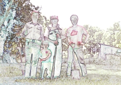 Three Fathers, Four Sons (Sketch), 1985