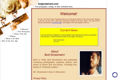Home Page, 2010