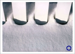 Snow, Picket Fence, 1987