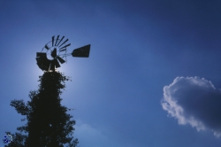 Windmill (Blue), 2002