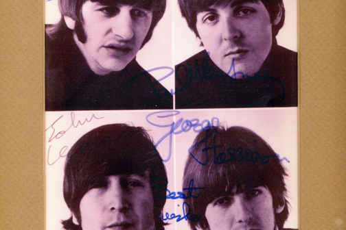 Photograph Signed in 1966