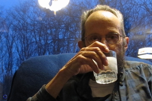 Man With Water Glass, 2013